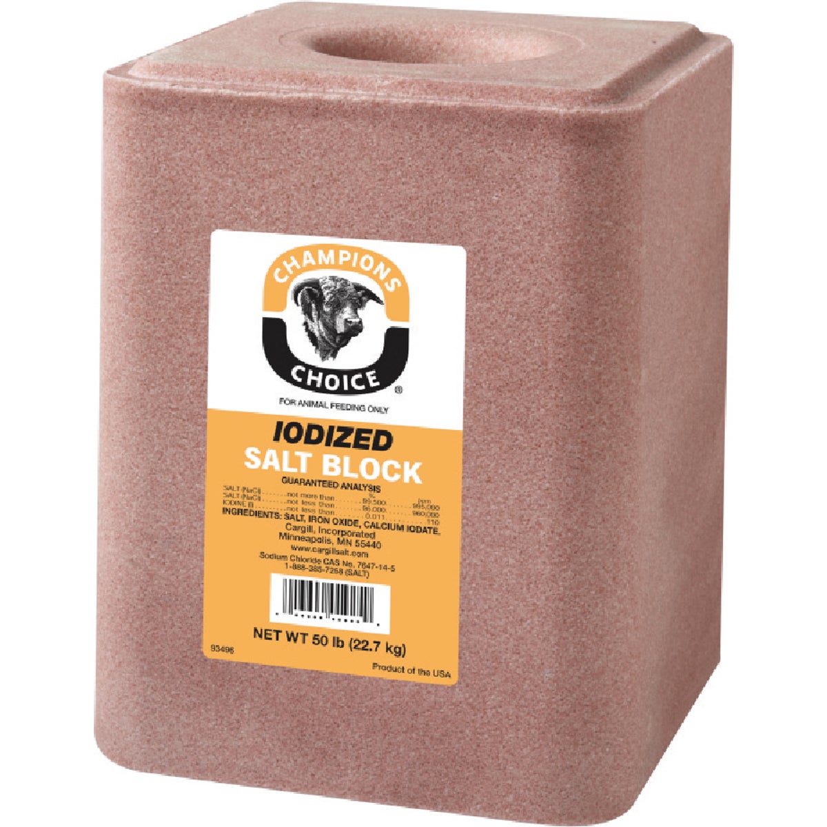 50-Lb. Champion Choice Iodized Salt Block