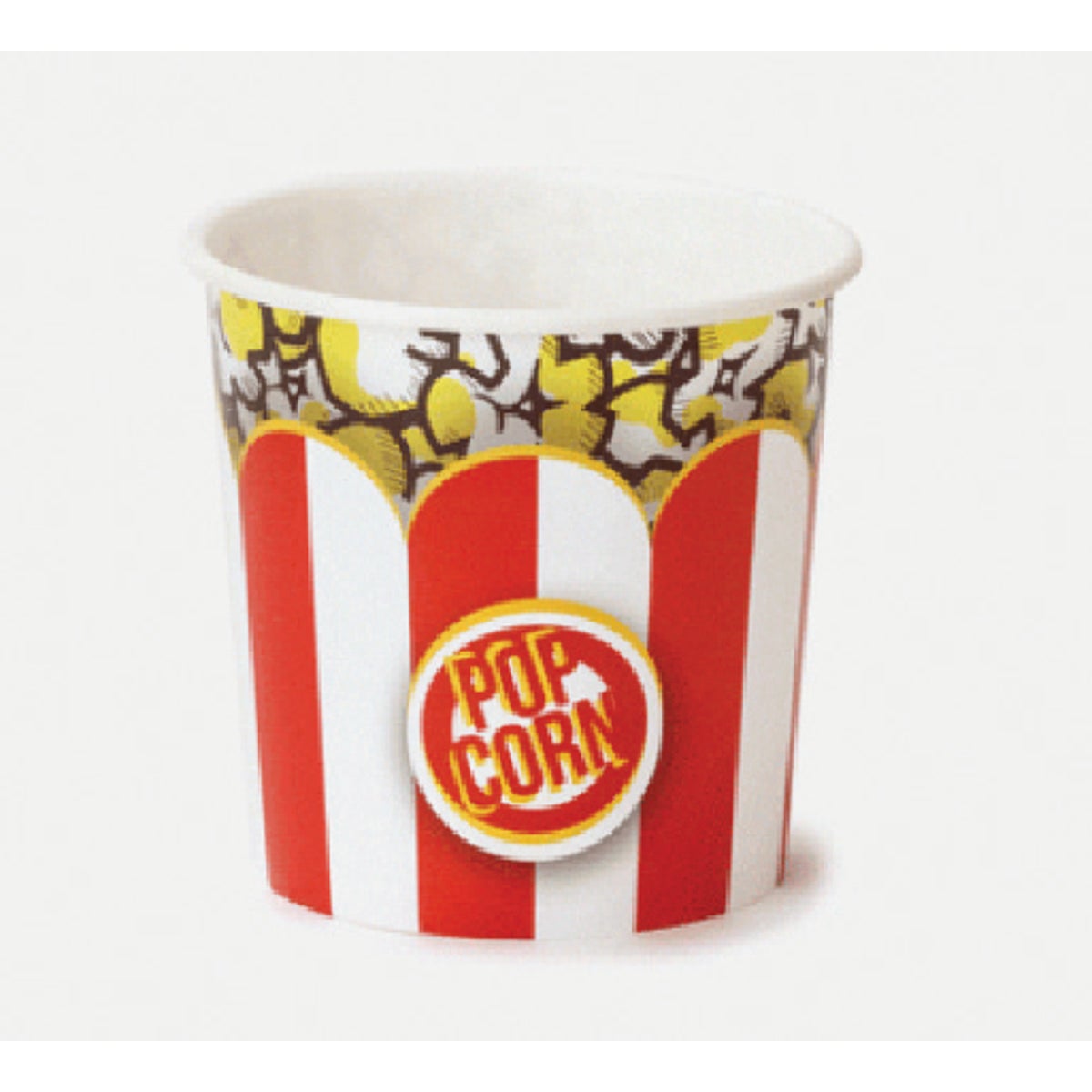 Wabash Valley Farms 95 Oz. Red/White Classic Striped Popcorn Tub