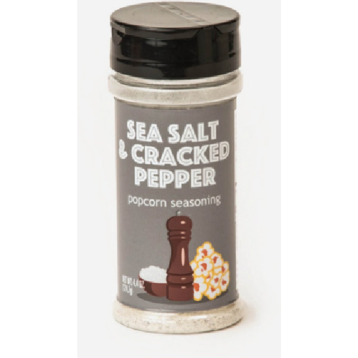 Wabash Valley Farms 4.4 Oz. Sea Salt & Cracked Pepper Popcorn Seasoning Salt
