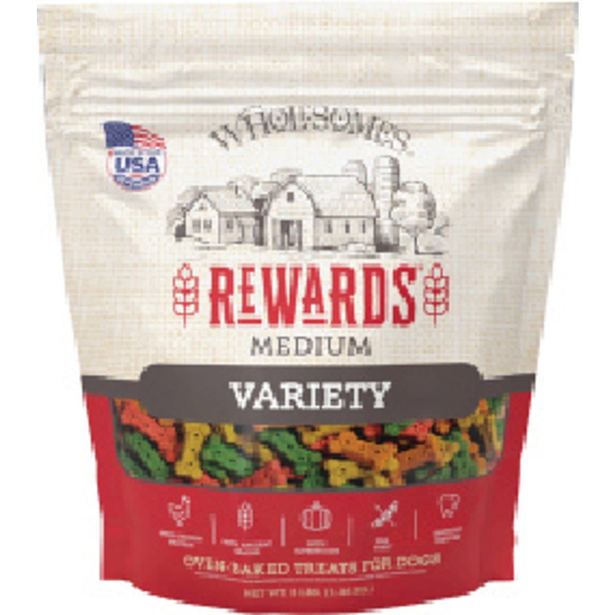 Wholesomes Rewards Medium Biscuit Dog Treat