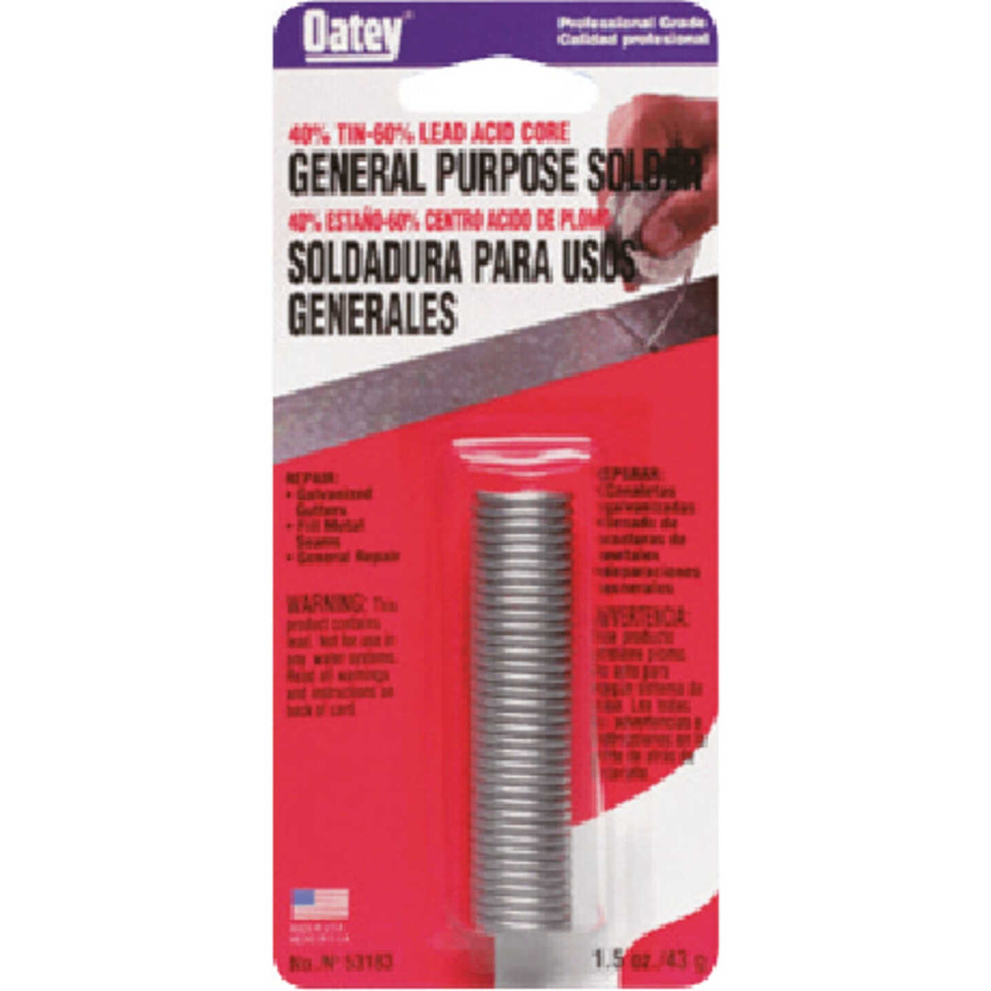 Acid Core Solder 40/60 Image 1