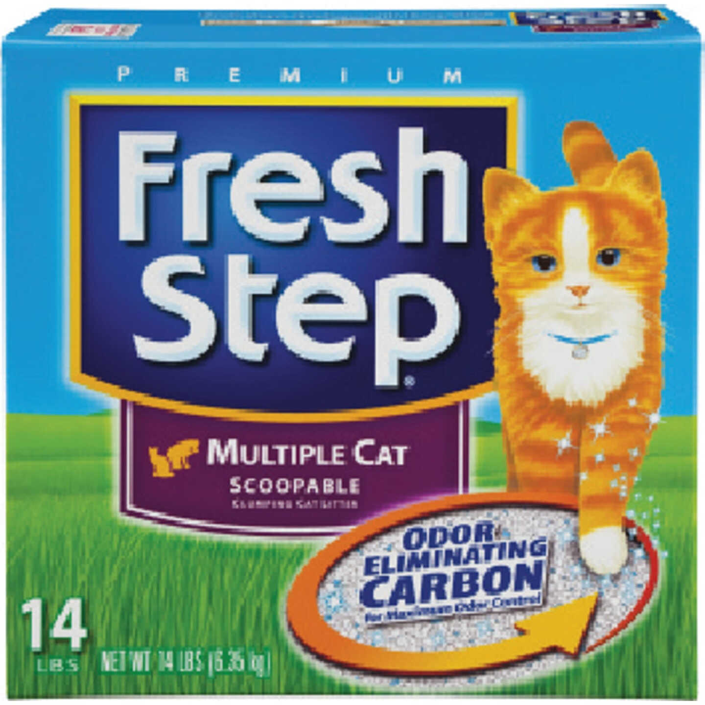 14-Lb. Fresh Step Multi Cat Litter Image 1
