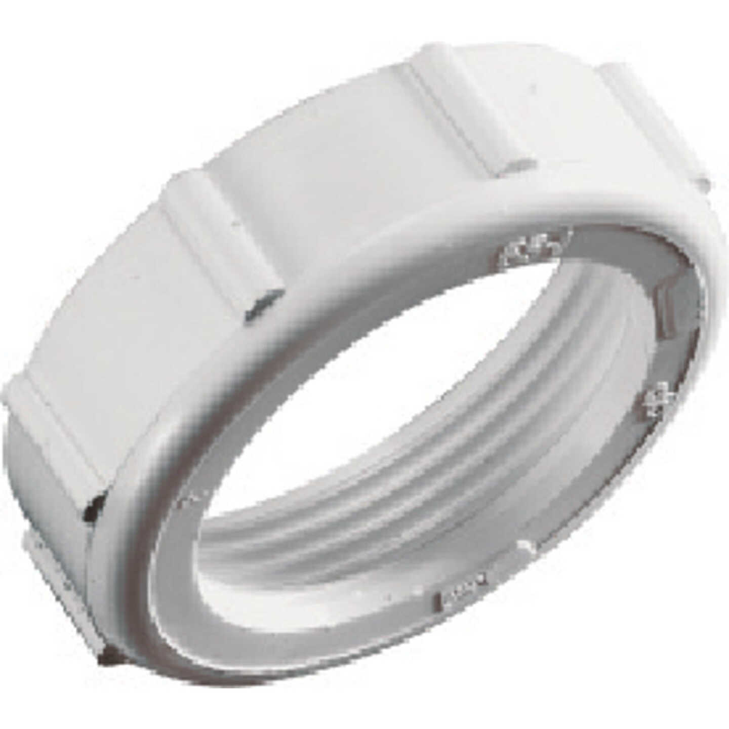 PP955W WING NUT SLIP JOINT 1-1/2" X 1-1/2" WHITE Image 1