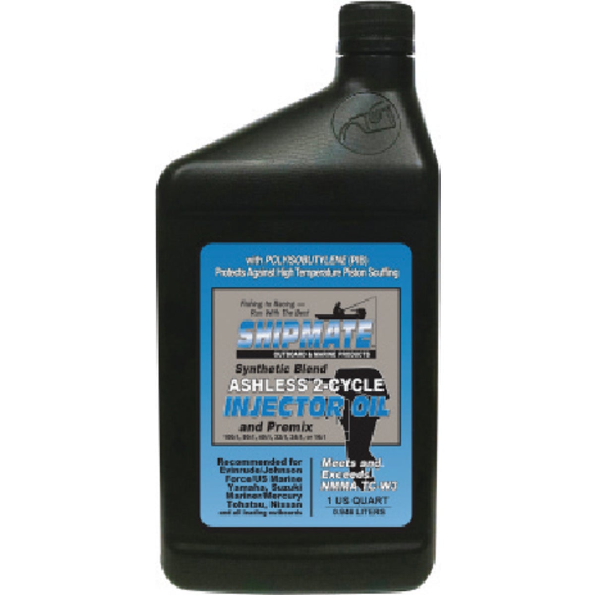 1-Qt. Shipmate Outboard 2-Cycle Oil