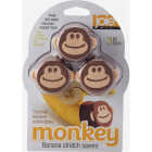 Joie Monkey Silicone Stretch Banana Covers (3-Pack) Image 1
