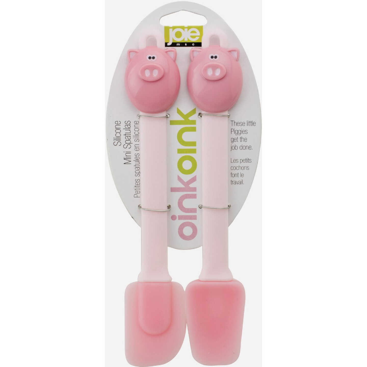 Joie 7.8 In. Piggy Mini Spatula Set (2-Piece) Image 1