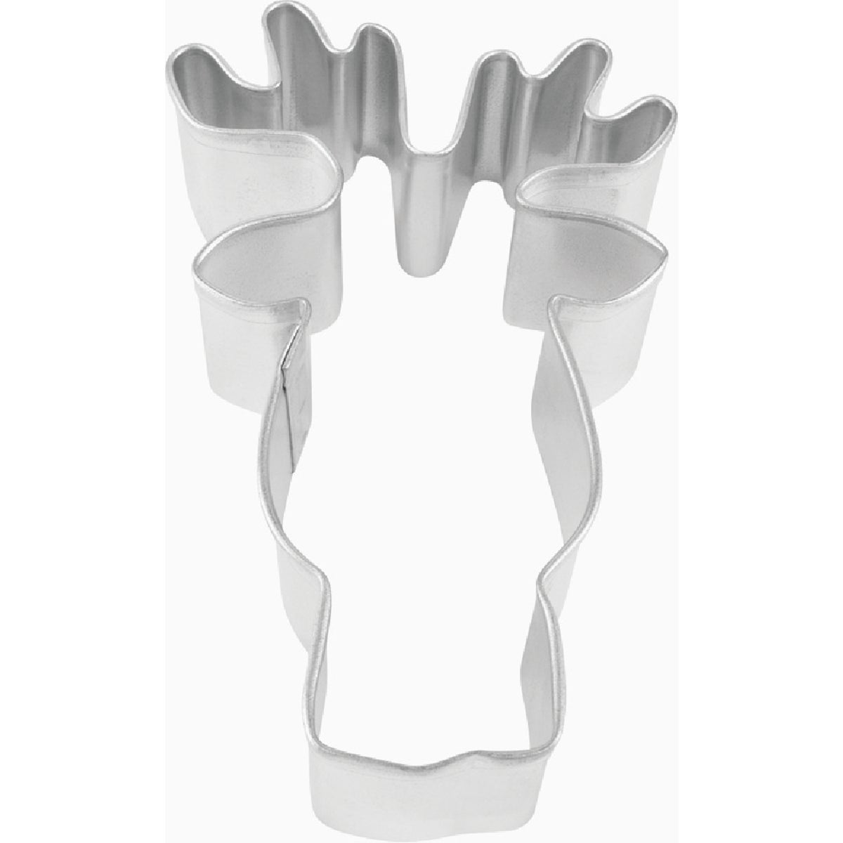 R&M 3-1/2 In. Steel Reindeer Face Cookie Cutter