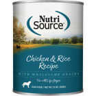 NutriSource Adult Chicken & Rice Formula Can Dog Food, 13 Oz. Image 1