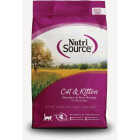 NutriSource Chicken & Rice Recipe Dry Cat & Kitten Food, 6.6 Lb. Image 1