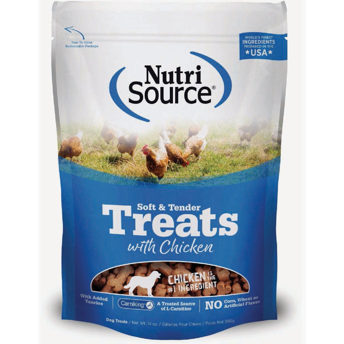 NutriSource Chicken Flavor Soft & Tender Treats, 6 Oz.