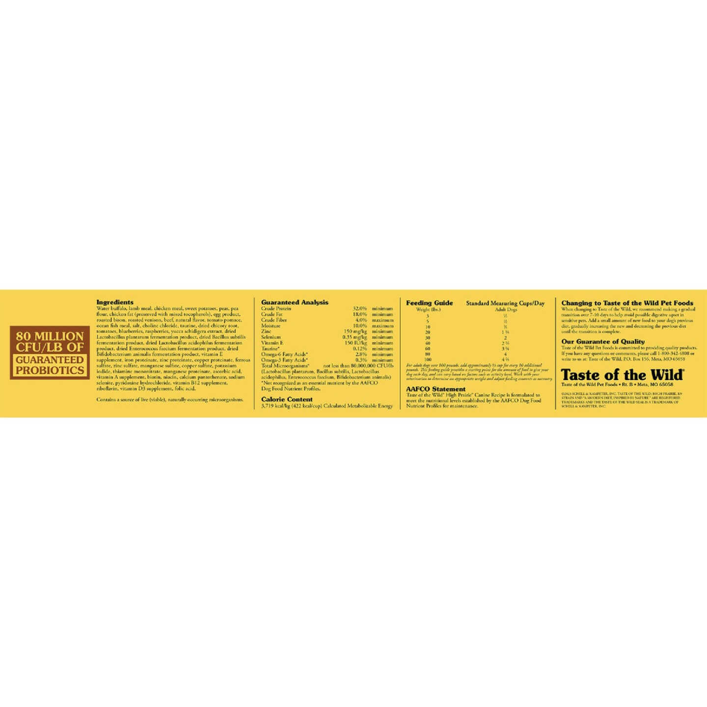 28 Lb. High Prairie Dog Food Image 3