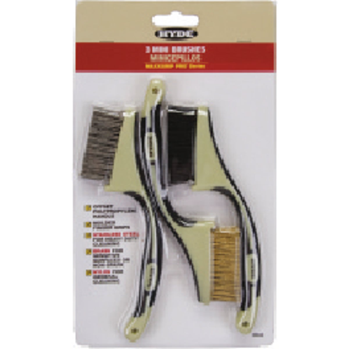 3-Pc. Mini Brush Set