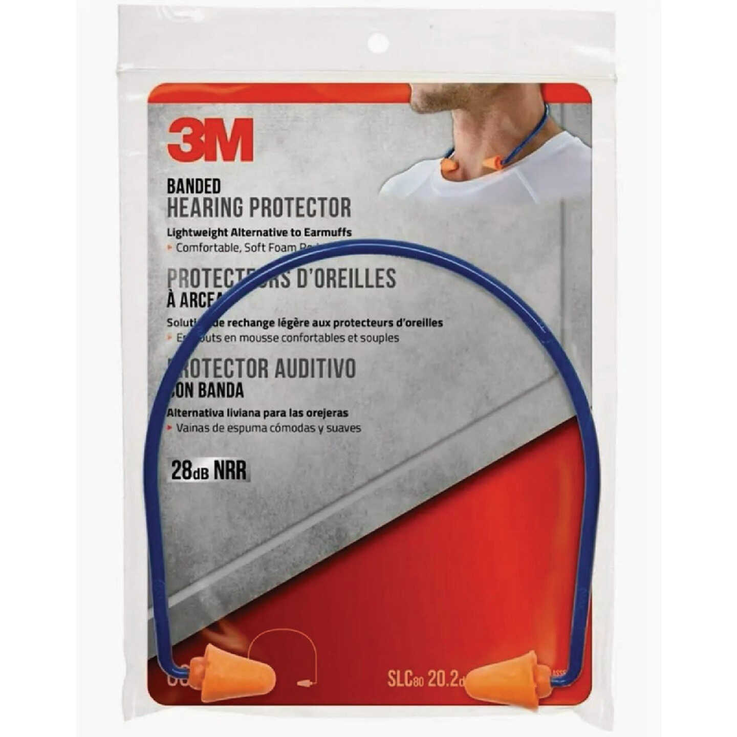 3M Band Style Ear Plugs Image 1
