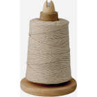Regency 550 Ft. Cotton Cooking Twine with Wooden Holder Image 1