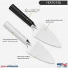 Rada Serrated Pie Server, Silver Image 2