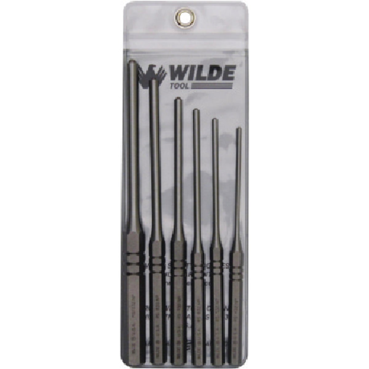 6-Pc. Roll Pin Punch Set With Vinyl Pouch