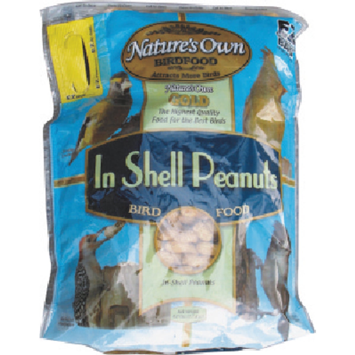 Natures Own Gold In-Shell Peanuts Bird Food