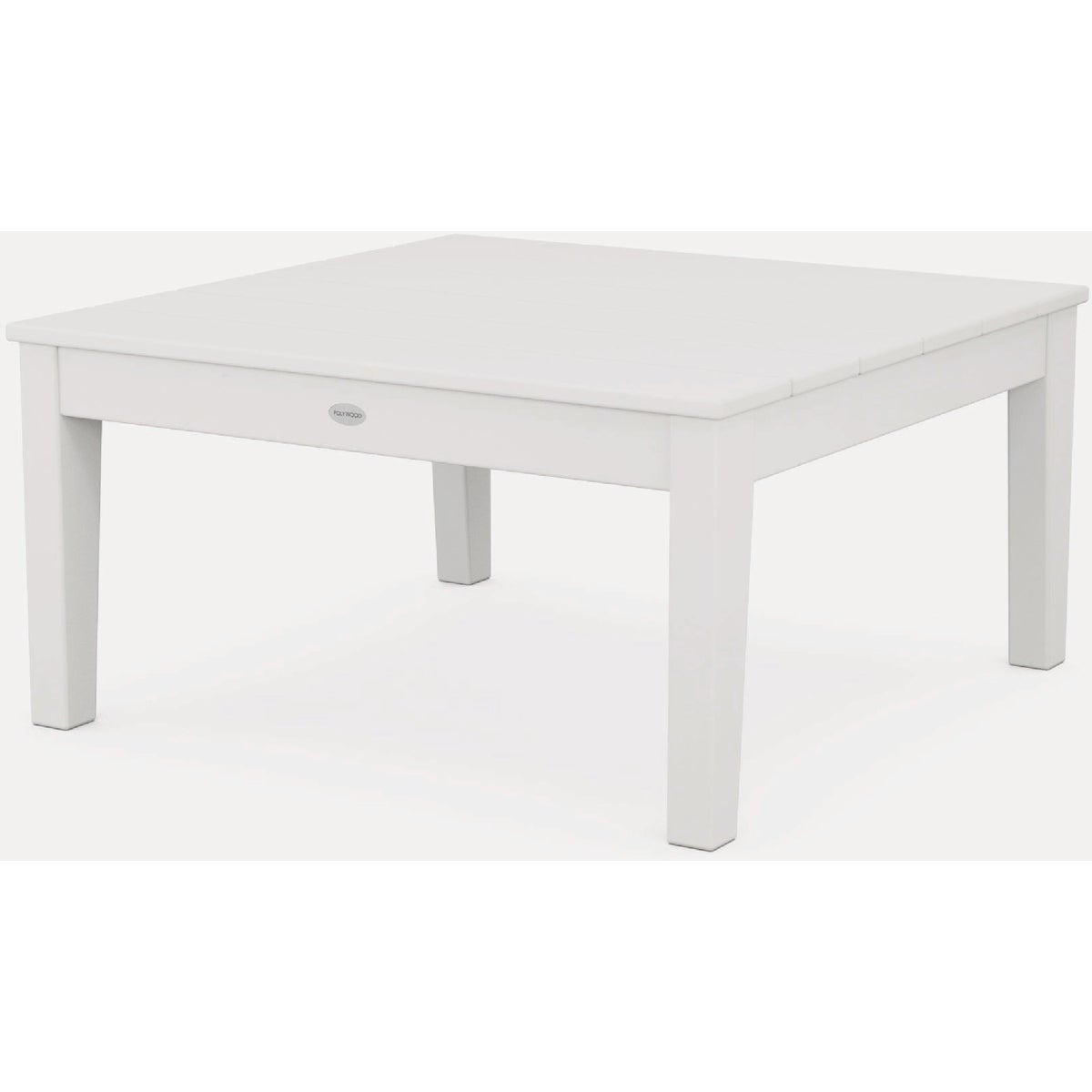 POLYWOOD® Newport 36 Inch Conversation Table in White