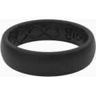 Groove Life Groove Ring Thin Solid Midnight Black Ring Size 10 Image 1
