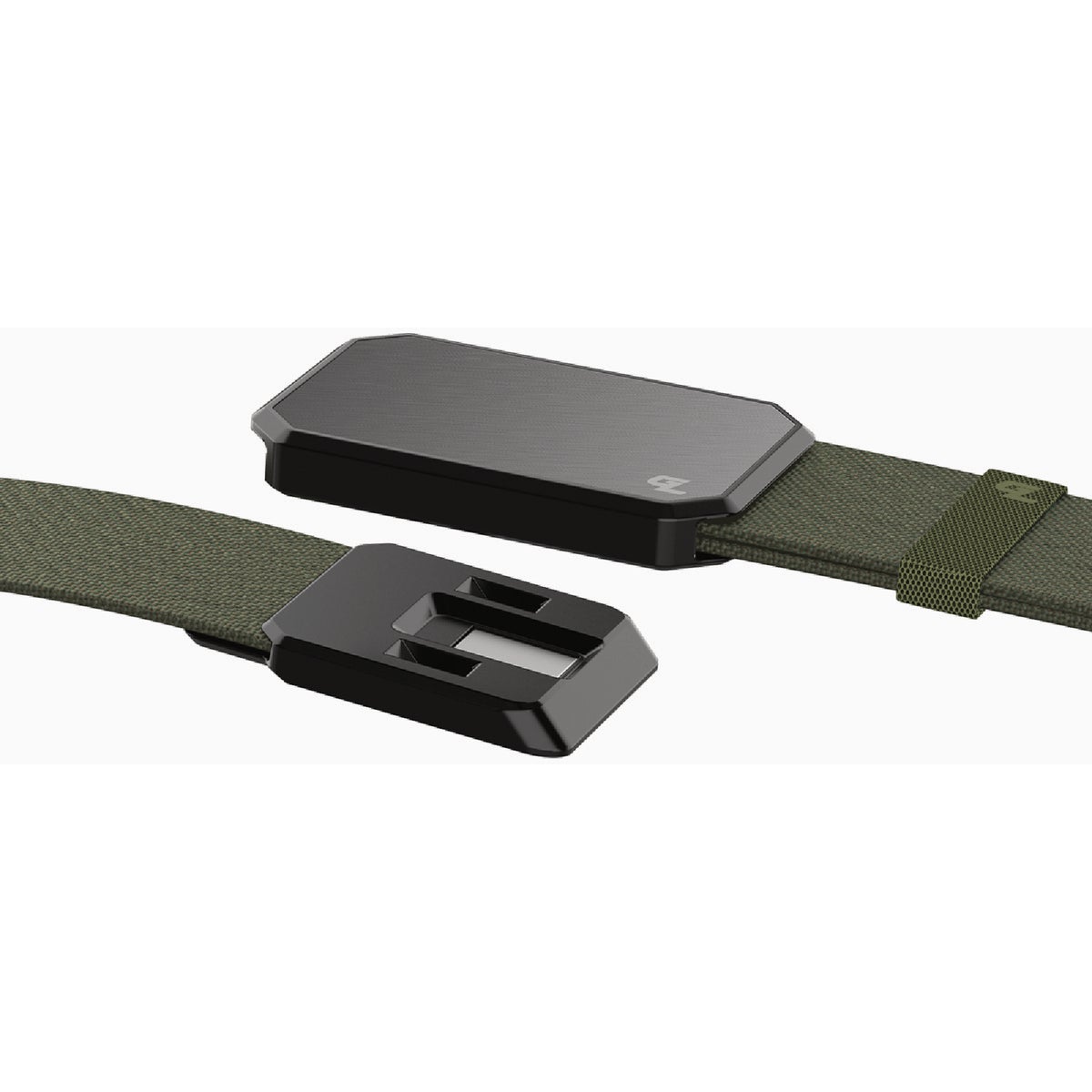 Groove Life Groove Belt Olive With Gun Metal, One Size Image 2