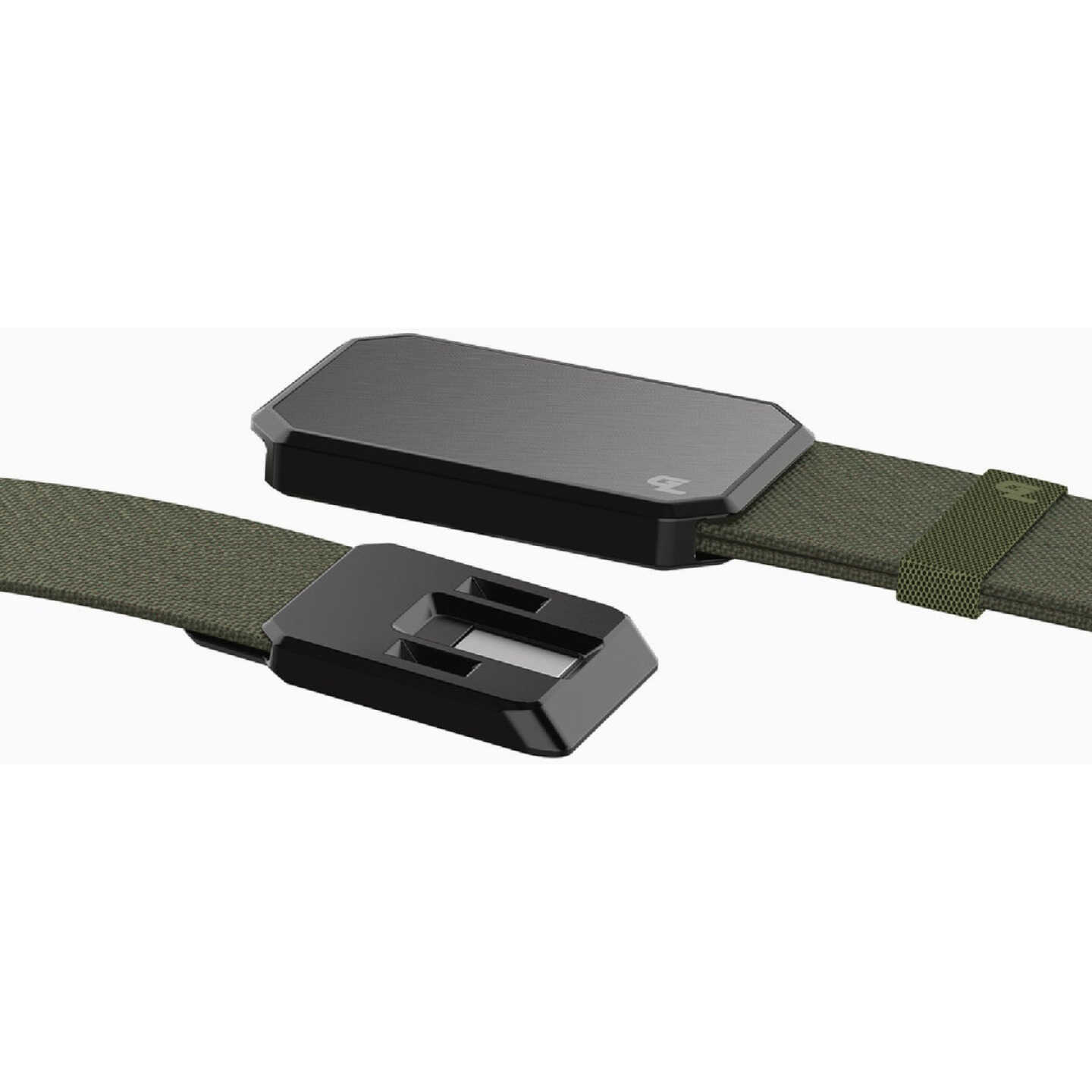 Groove Life Groove Belt Olive With Gun Metal, One Size Image 2