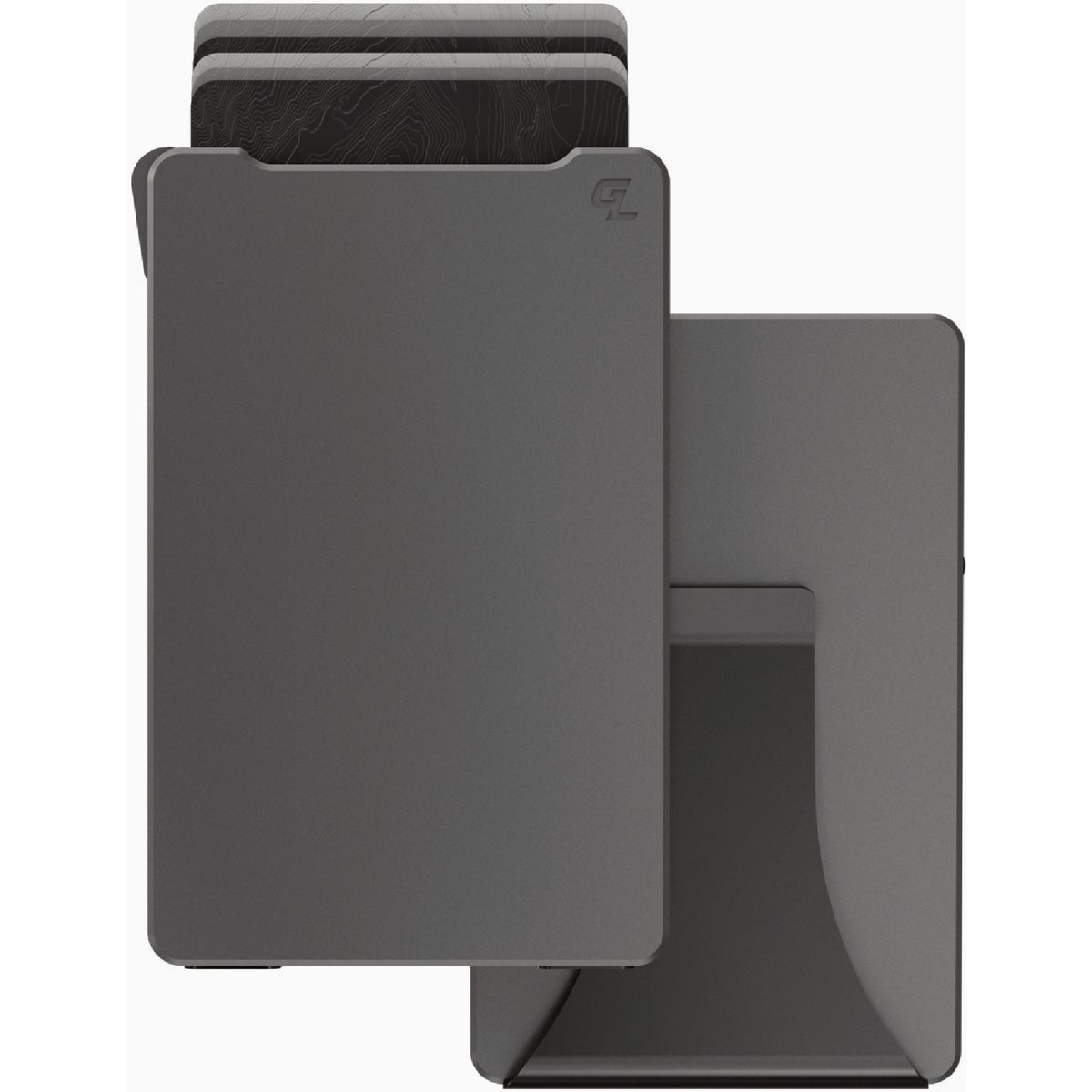 Groove Life Groove Wallet Gun Metal With Money Clip Image 2