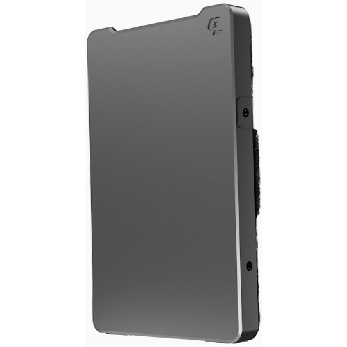 Groove Life Groove Wallet Gun Metal With Black Leather Sleeve Image 2