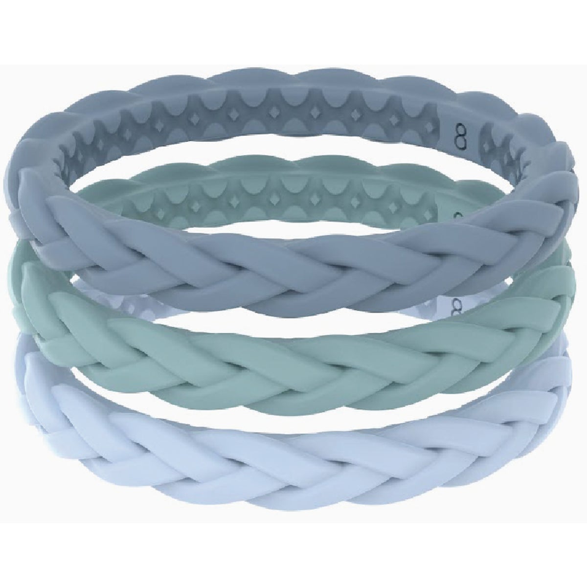 Groove Life Groove Ring Seaside 3 Band Stackable Set Size 6