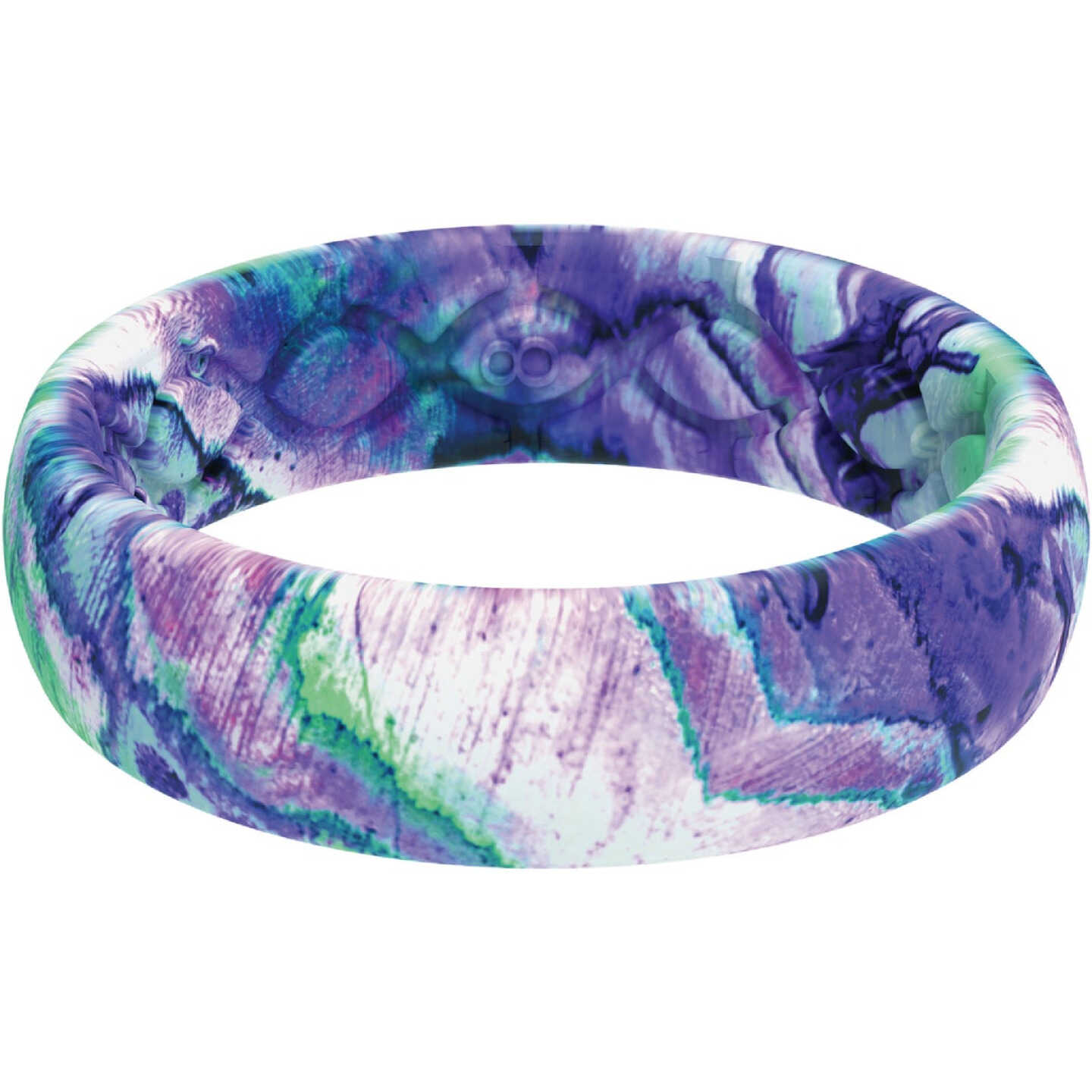 Groove Life Groove Ring Thin Ring Abalone Size 10 Image 1