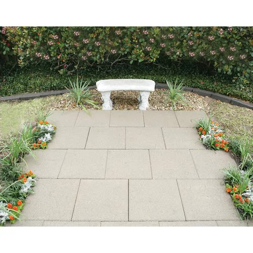 Oldcastle 16 Inch Square Gray Patio Stone Image 3