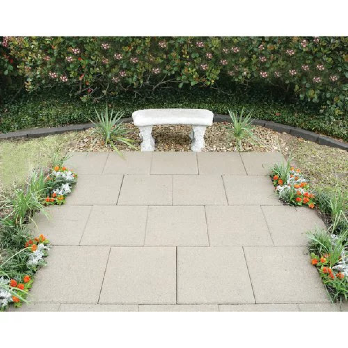 Oldcastle 16 Inch Square Gray Patio Stone Image 3
