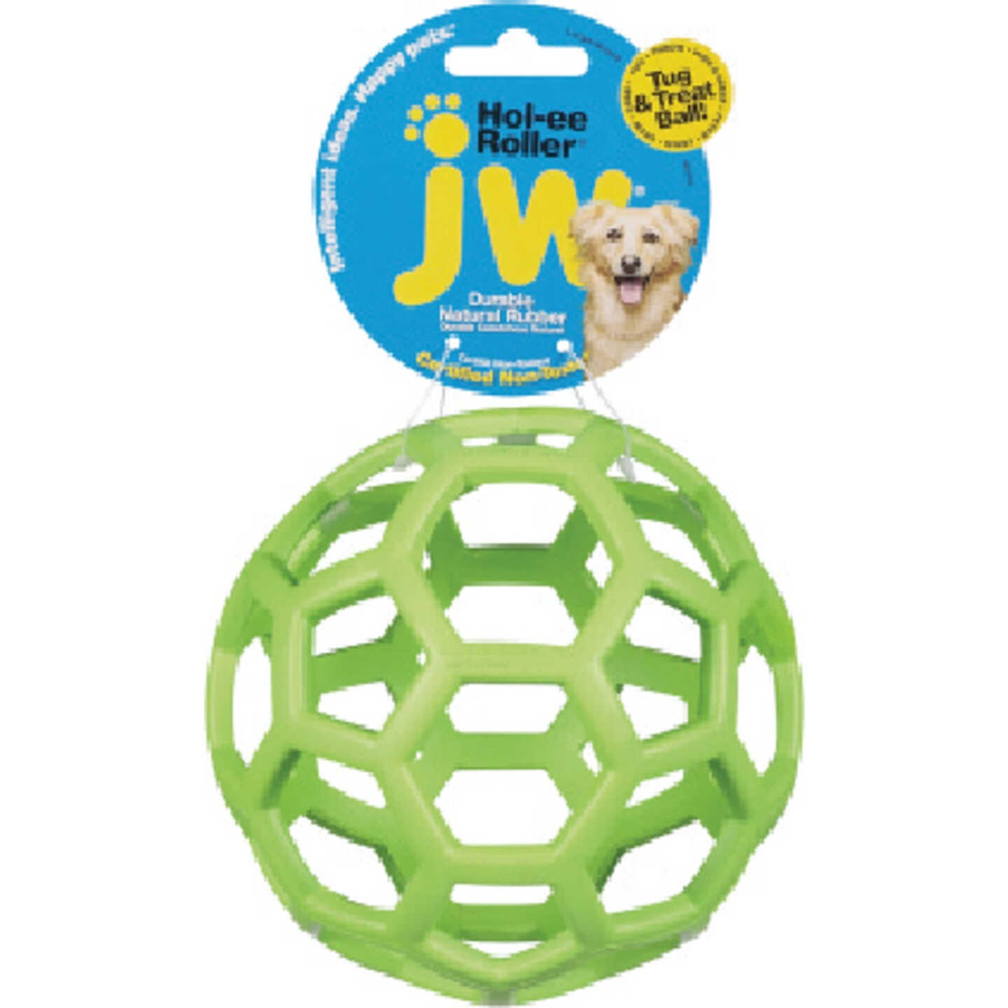 Hol-Ee Roller Ball Dog Toy, Medium Image 1