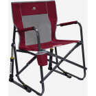 GCI Outdoor Freestyle Cinnamon Nylon/Polyester Mesh Rocker Folding Chair Image 1