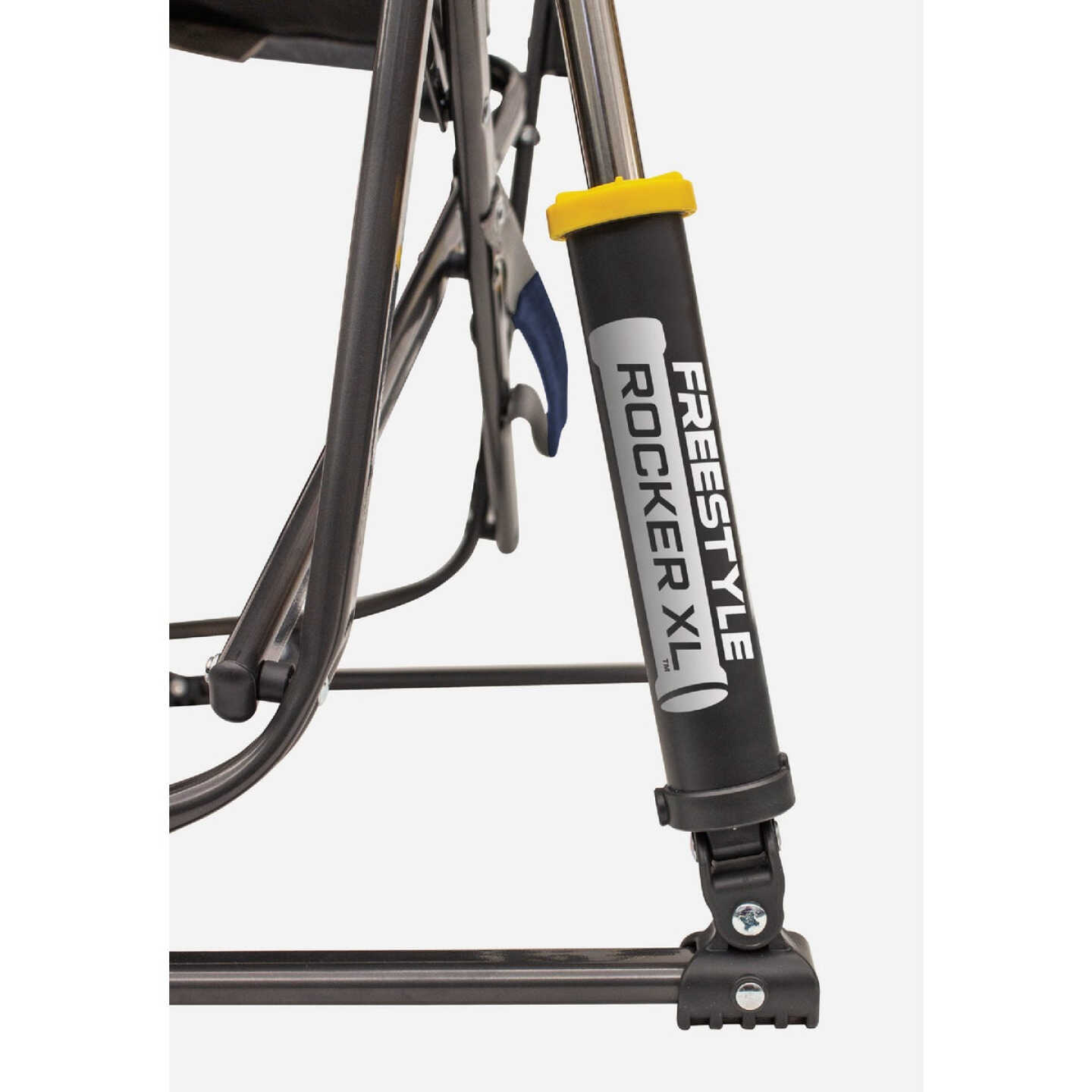 GCI Outdoor Freestyle Indigo Nylon/Polyester Mesh XL Rocker Folding Chair Image 4