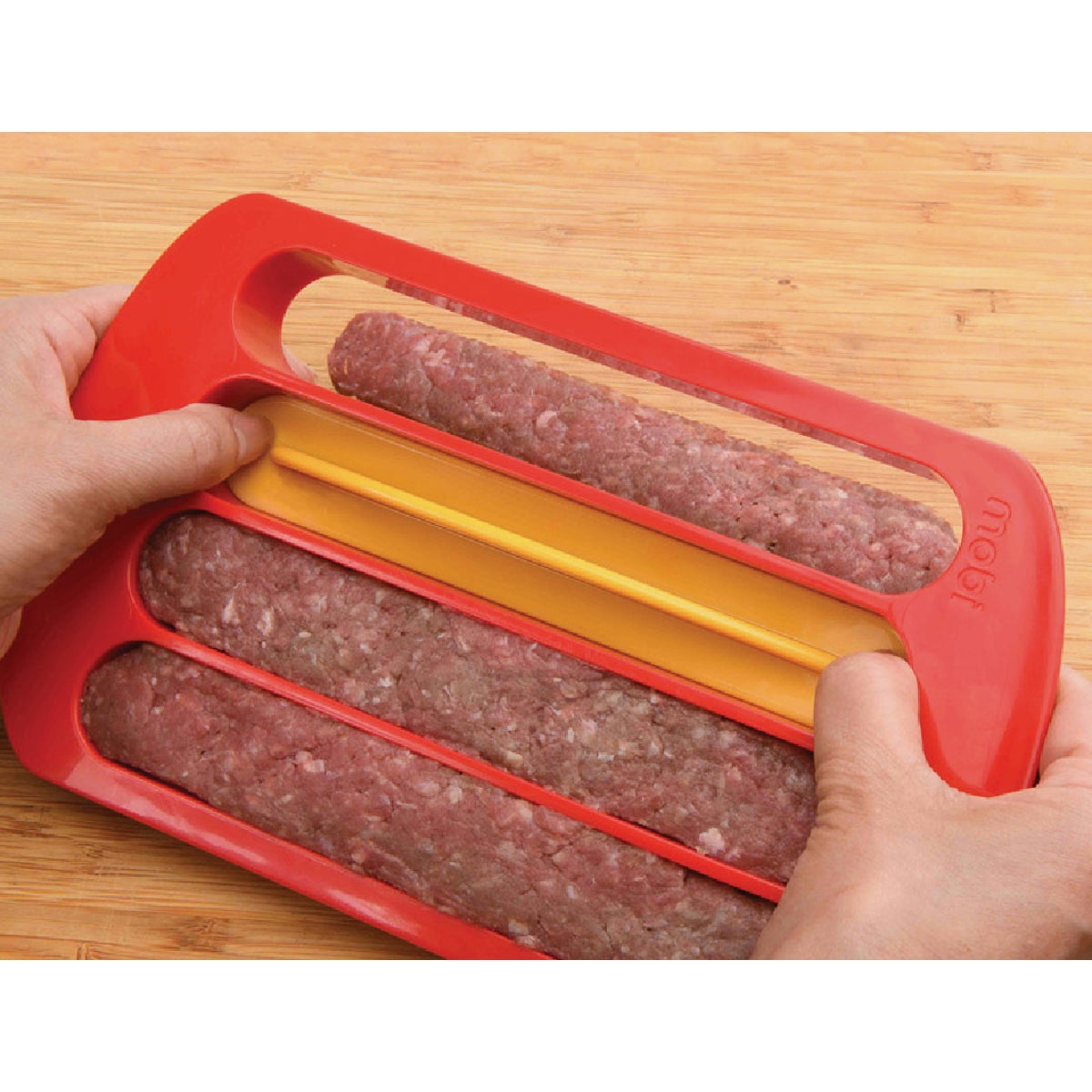 Mobi Hot Dog Shaped Burger Mold Image 2