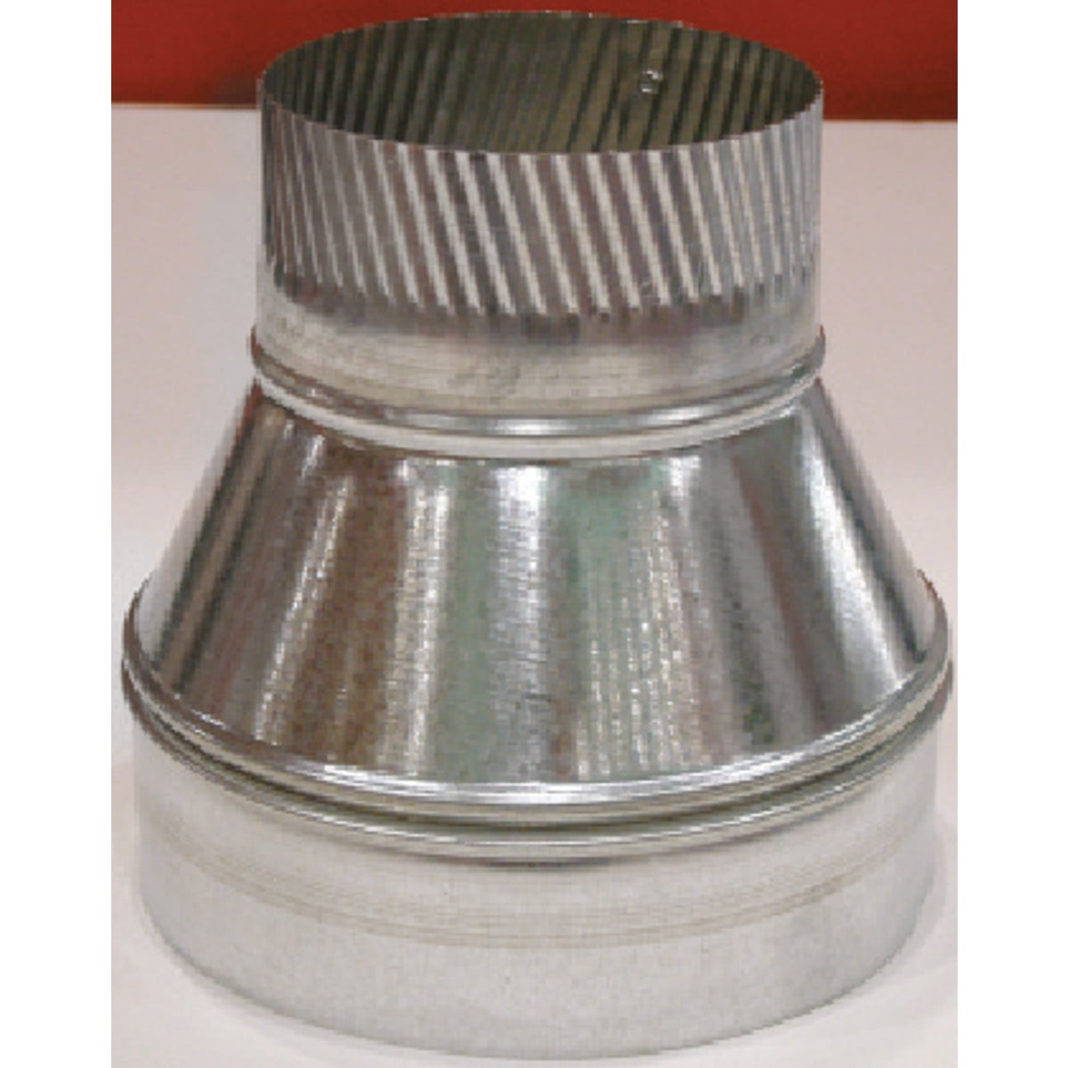 Galvanized Stove Pipe Reducer Image 1