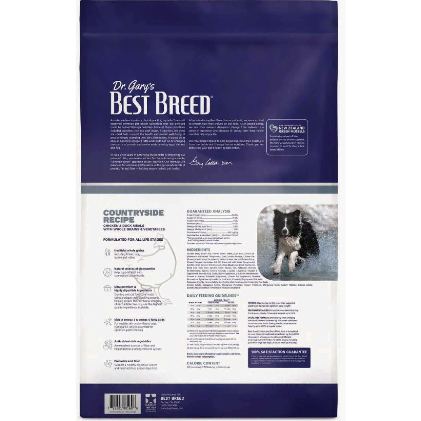 Dr. Gary's Best Breed 26 Lb. Countryside Recipe Dry Dog Food Image 2