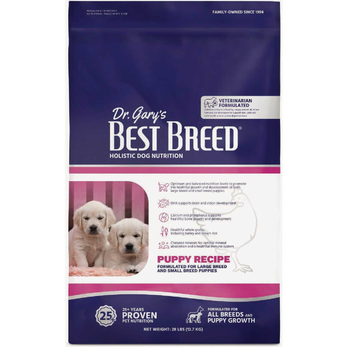 Dr. Gary's Best Breed 28 Lb. Puppy Diet Dry Dog Food Image 1