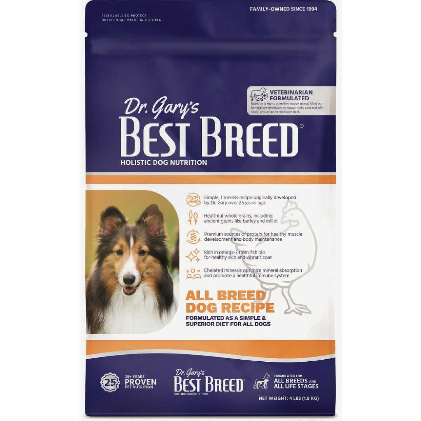 Dr. Gary's Best Breed 28 Lb. All Breed Diet Dry Dog Food Image 1