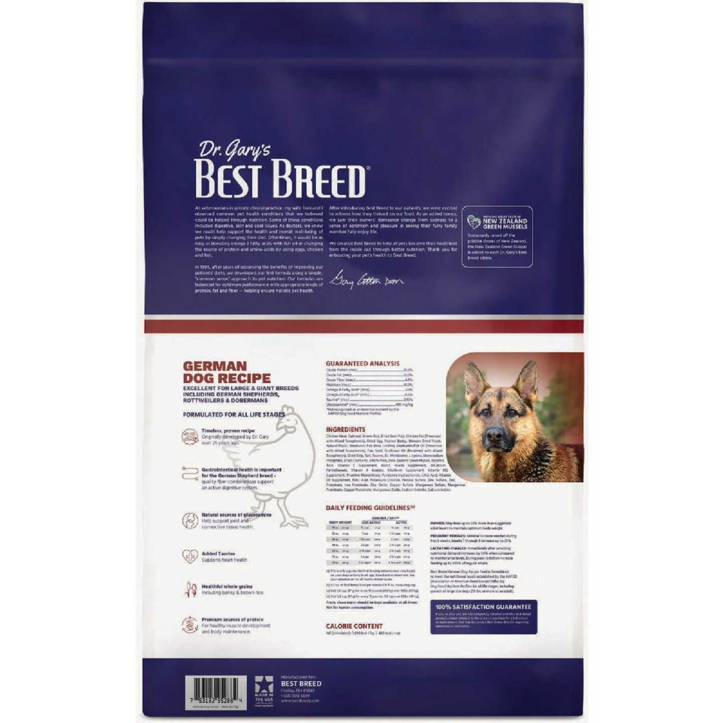 Dr. Gary's Best Breed 28 Lb. German Dog Diet Dry Dog Food Image 2