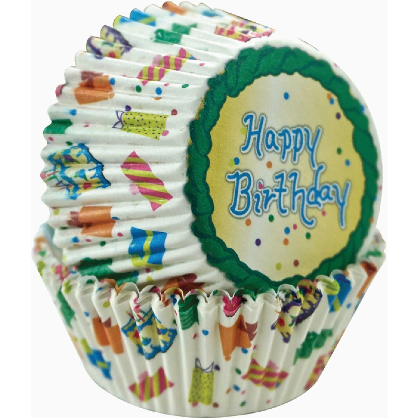 R&M Birthday Cupcake/Muffin Baking Cups (50-Count) Image 2