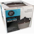 R&M 4.5 Qt. Brown/Tan Bean Pot Image 2