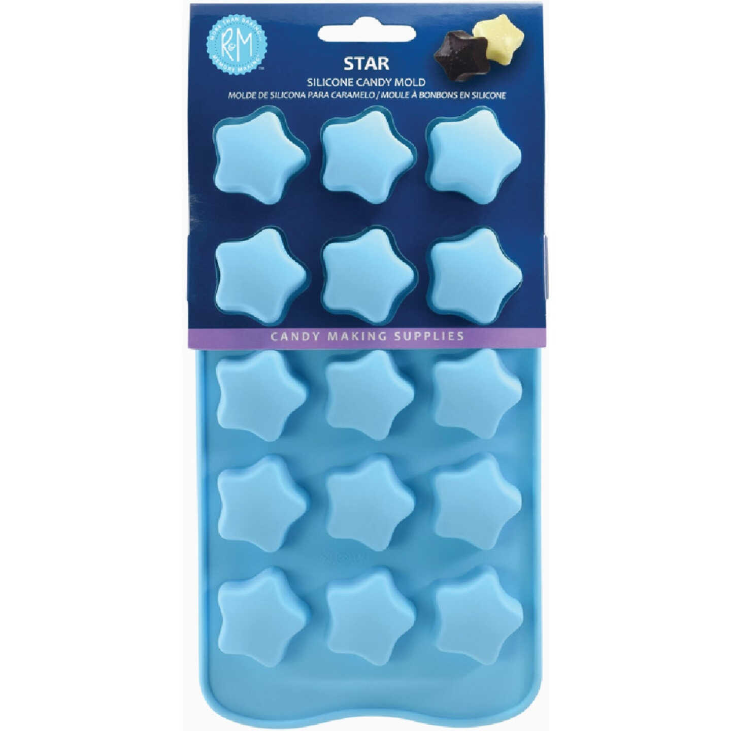 R&M Silicone Stars Candy Baking Mold Image 1