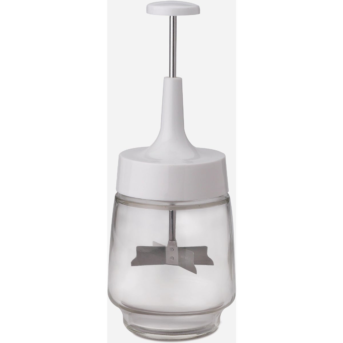 HIC Kitchen Stainless Steel Old Fashioned Manual Food Chopper