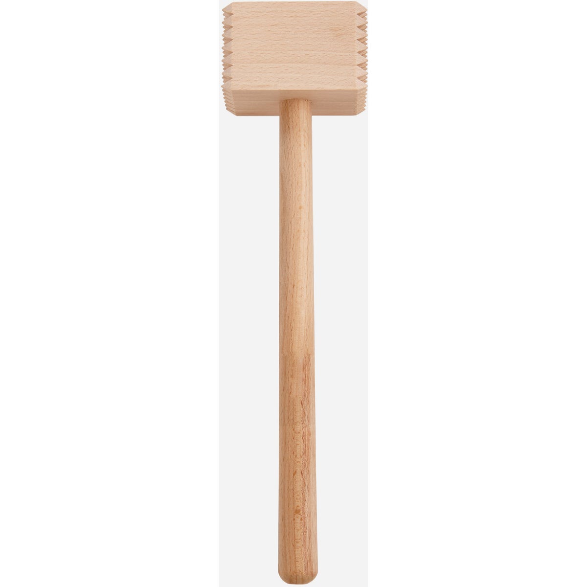 HIC Kitchen 12.5 In. Beechwood Meat Tenderizer Image 1