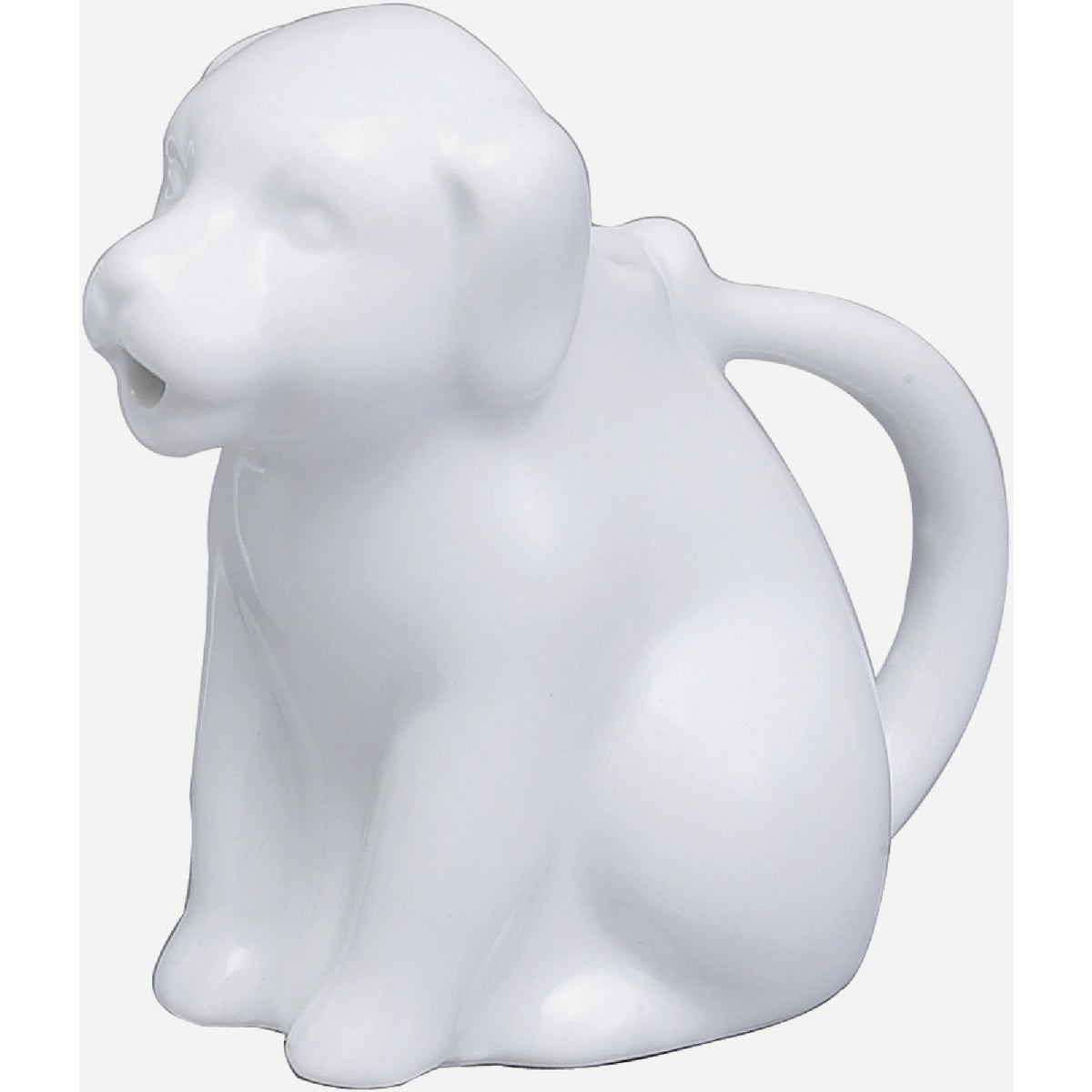 HIC 2 Oz. Porcelain Dog Creamer with Handle