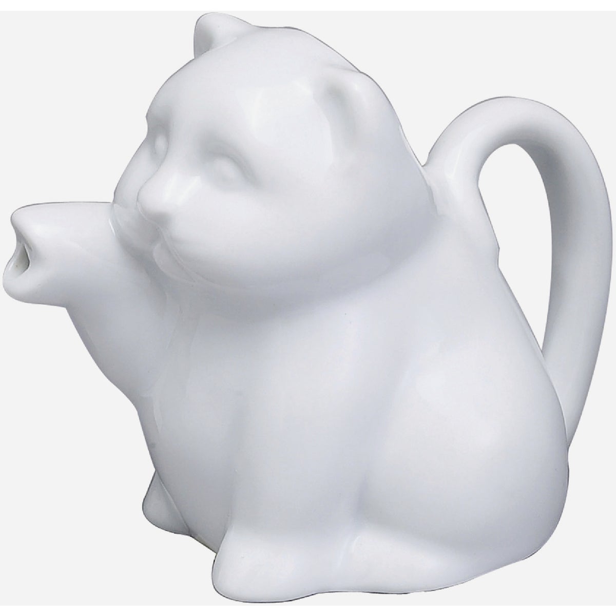 HIC 2 Oz. Porcelain Cat Creamer with Handle