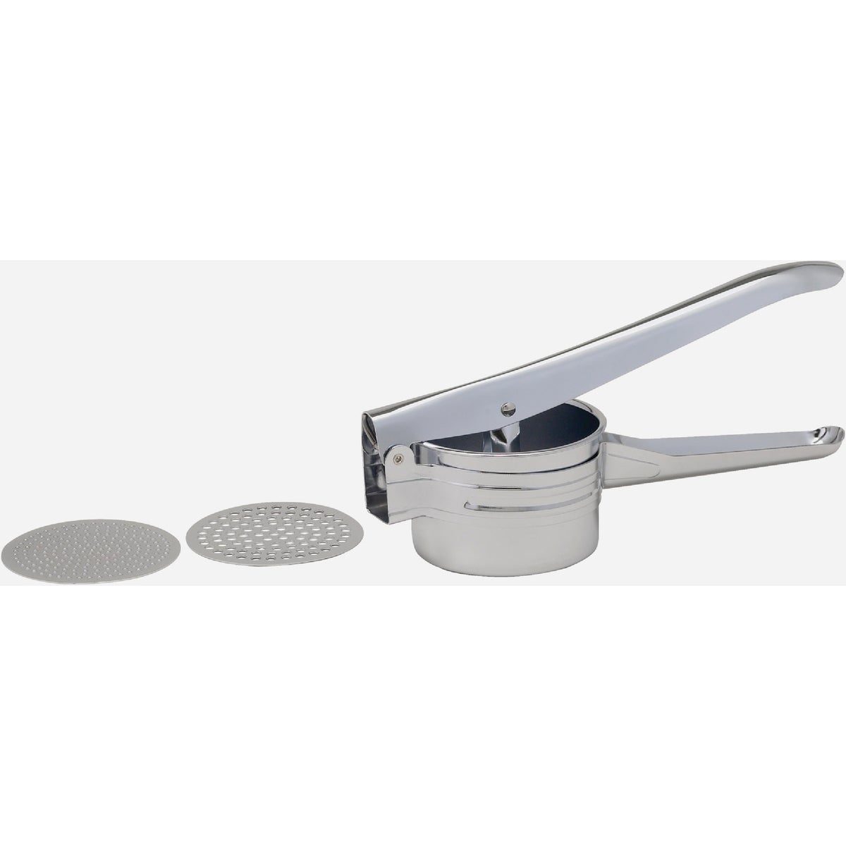 HIC Kitchen 10.75 In. Stainless Steel Potato Ricer/Masher