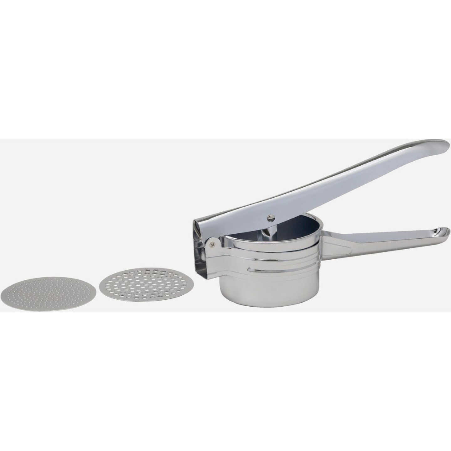HIC Kitchen 10.75 In. Stainless Steel Potato Ricer/Masher Image 1