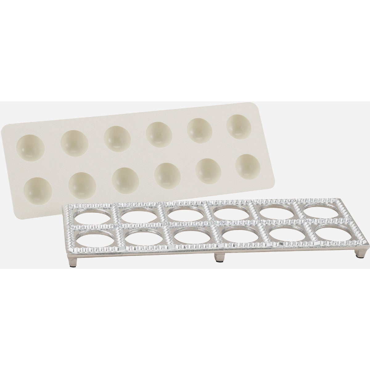 Fantes Aluminum/Plastic Ravioli Maker